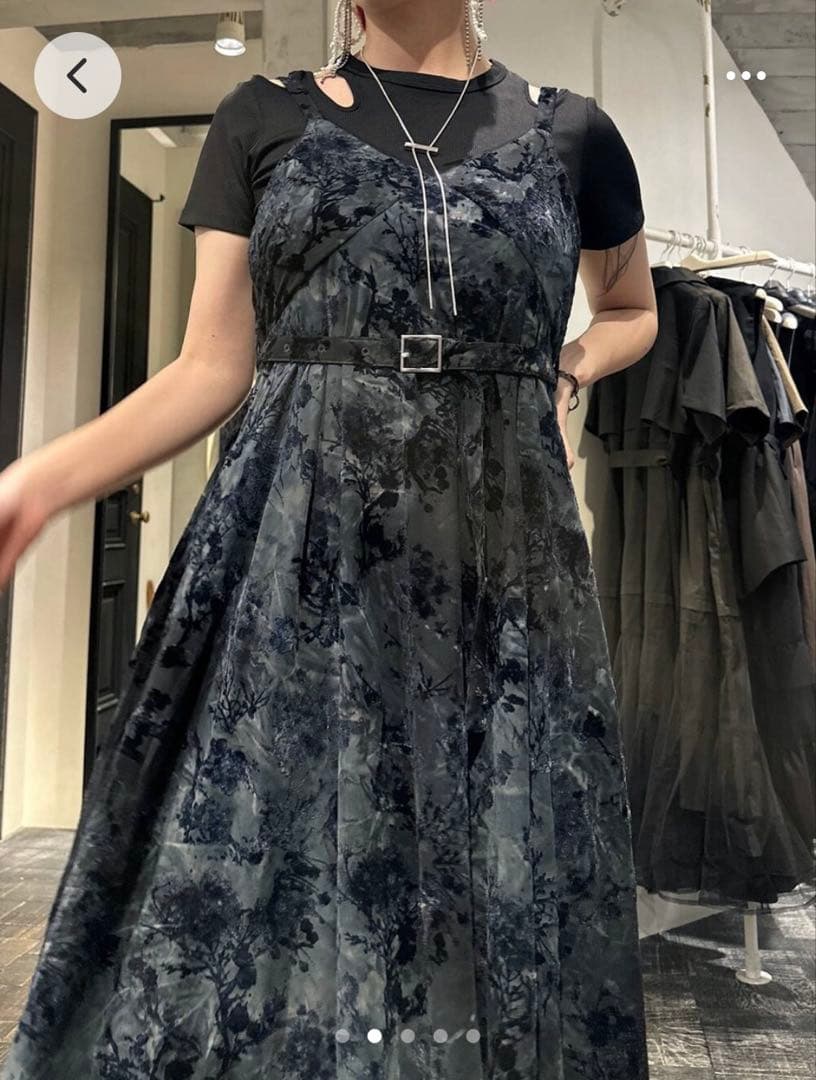 【新品タグ付】HARE オパールシアーキャミワンピース