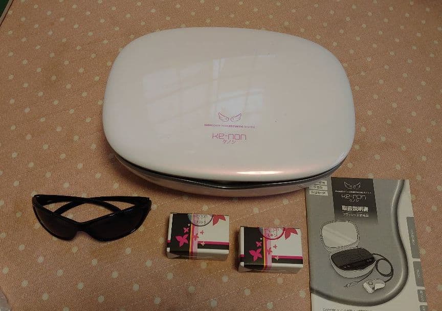 ケノン kenon 美顔 フラッシュ式脱毛器