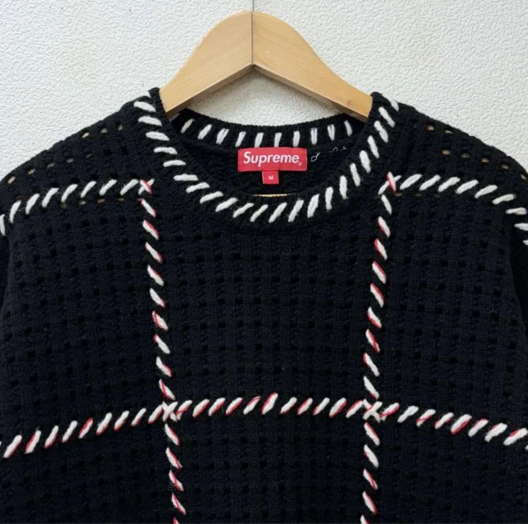 Supreme シュプリーム23SS Quilt Stitch Sweater