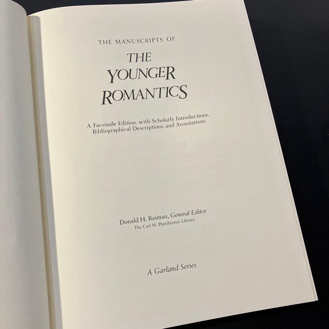 【洋書古書】ジョン・キーツ　エンディミオン　ファクシミリ版