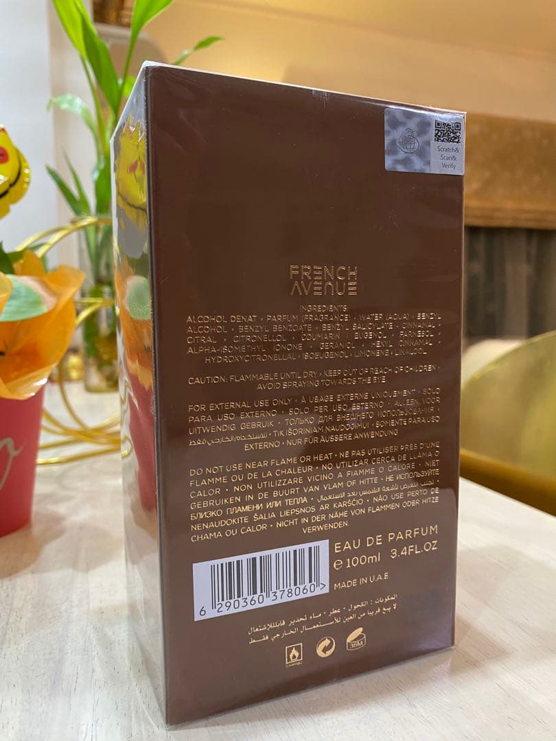 香水(男性用) French Avenue Vulcan Sable