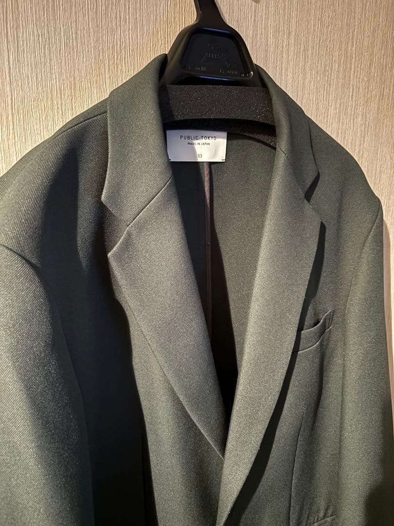 PUBLIC TOKYO エバークリース GRツイルセットアップ