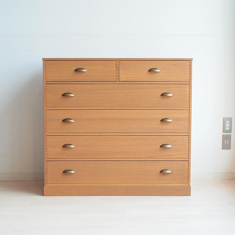 株式会社マーゼルン 総桐チェスト クローバー 100cm オイル仕上げ