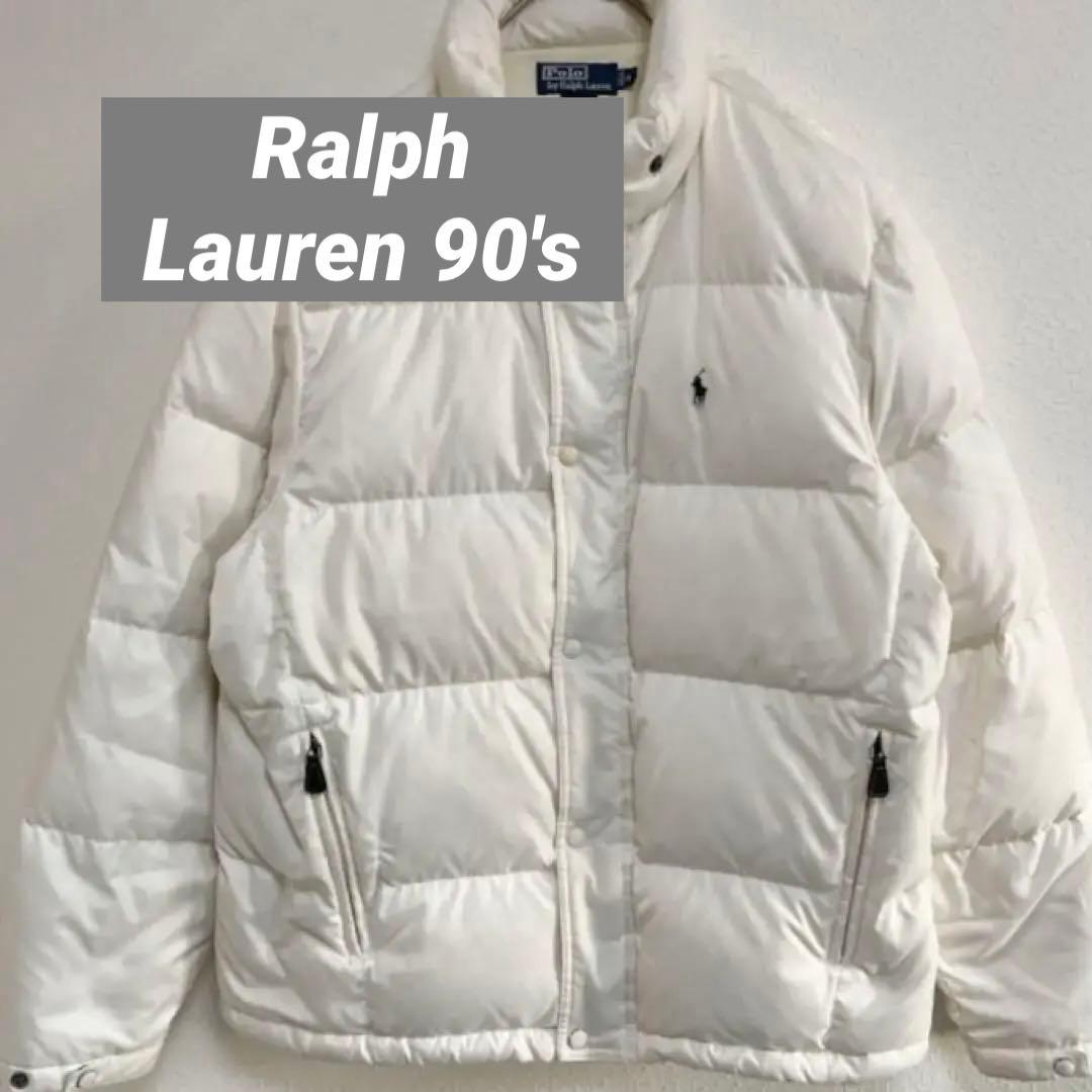 日曜限定　Polo byRalph Lauren　ホワイトダウン