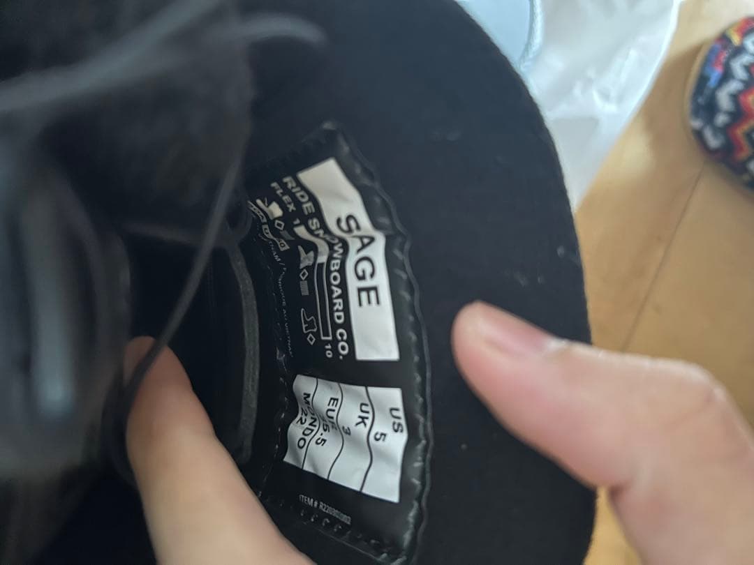 RIDE SAGE スノーボードブーツ　スノボゴーグル