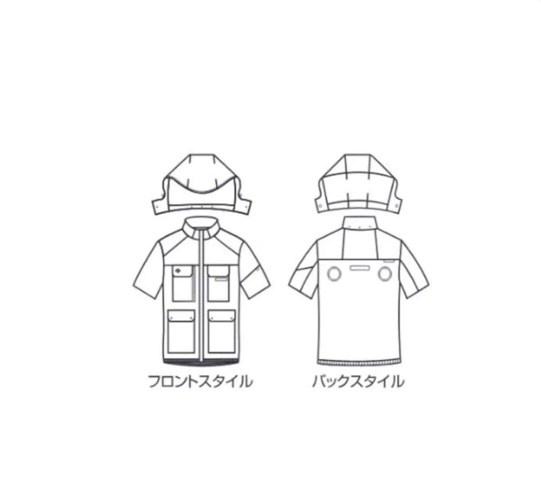 【2025年モデル】 2枚セット　SIZE: L 半袖BURTLE AC2036