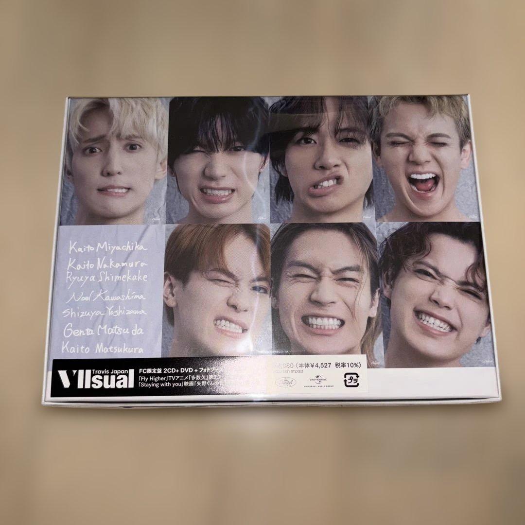 TravisJapan Visual FC限定盤 CDDVD