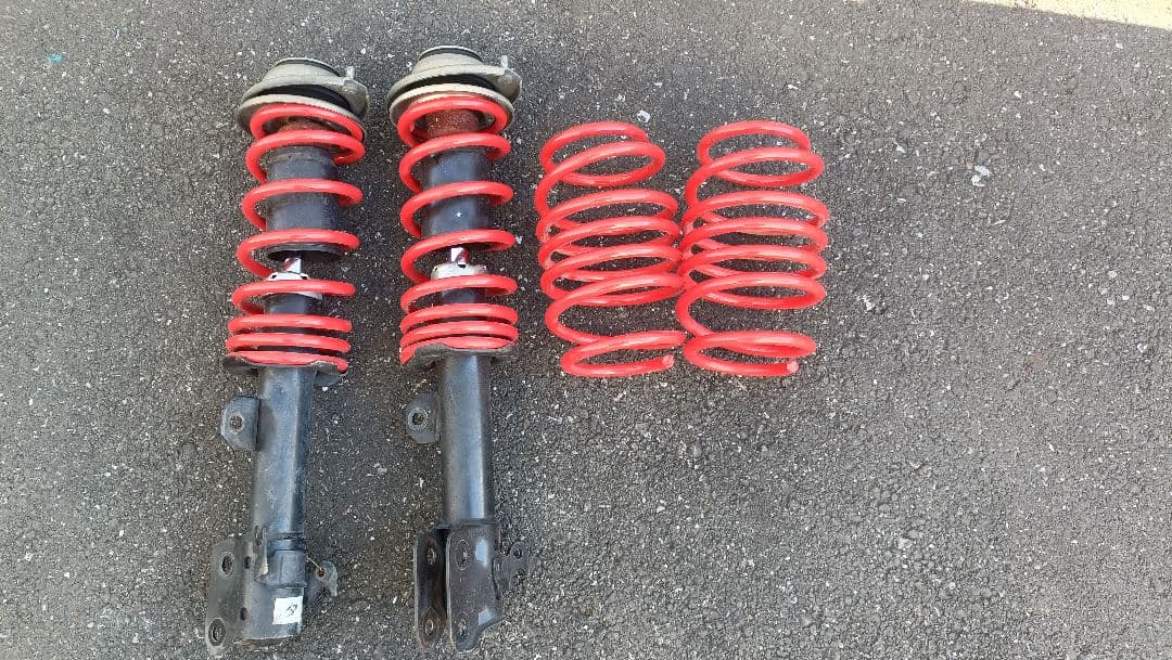 ワゴンＲスティングレー　MH23s　ダウンサス　Fショックおまけ