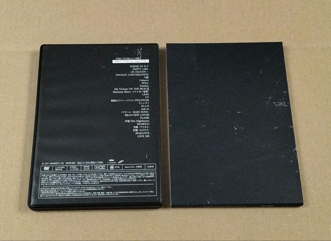 ミュージック BUCK-TICK FISH TANKer's ONLY 2006 DVD