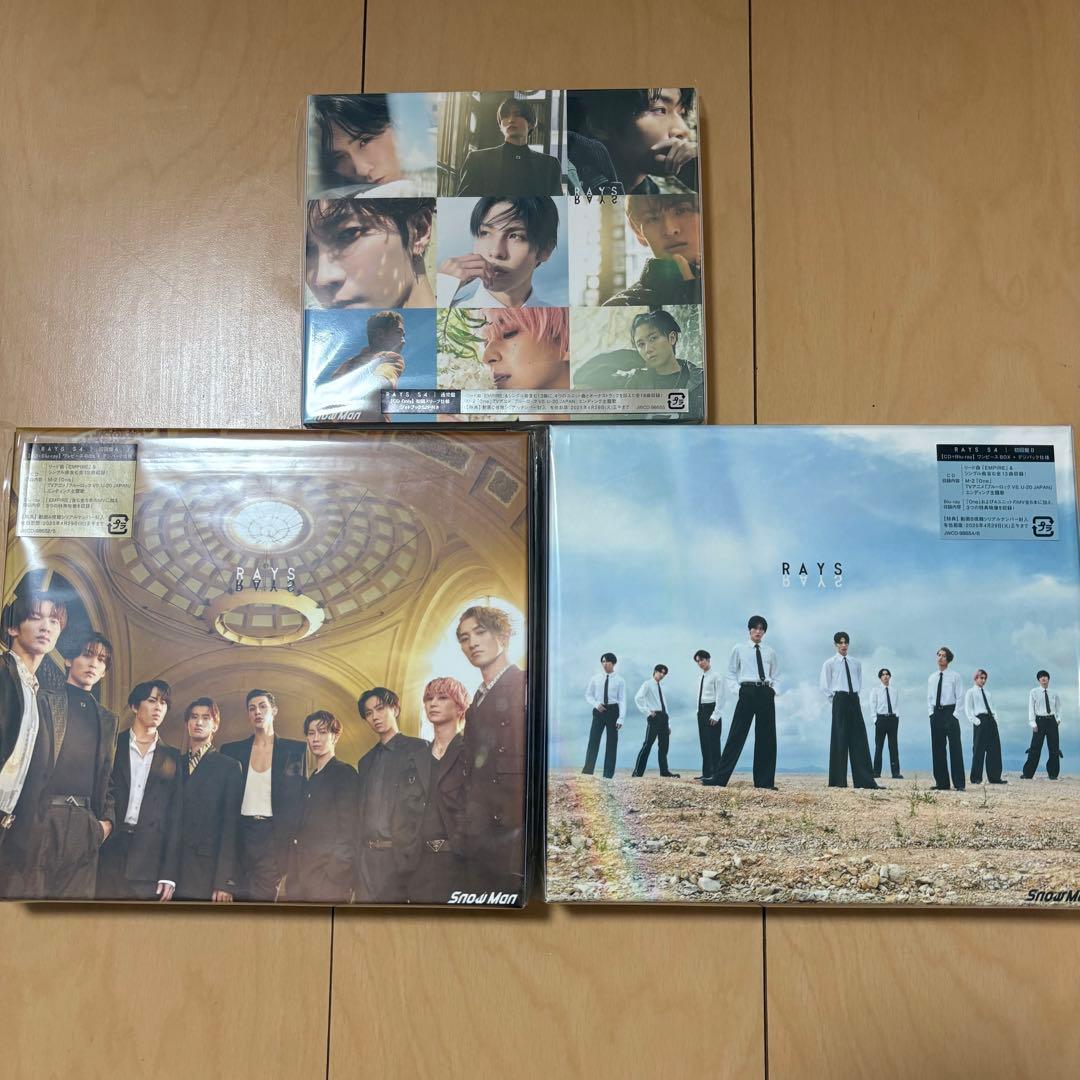 Man RAYS アルバム　3形態セット BluRay
