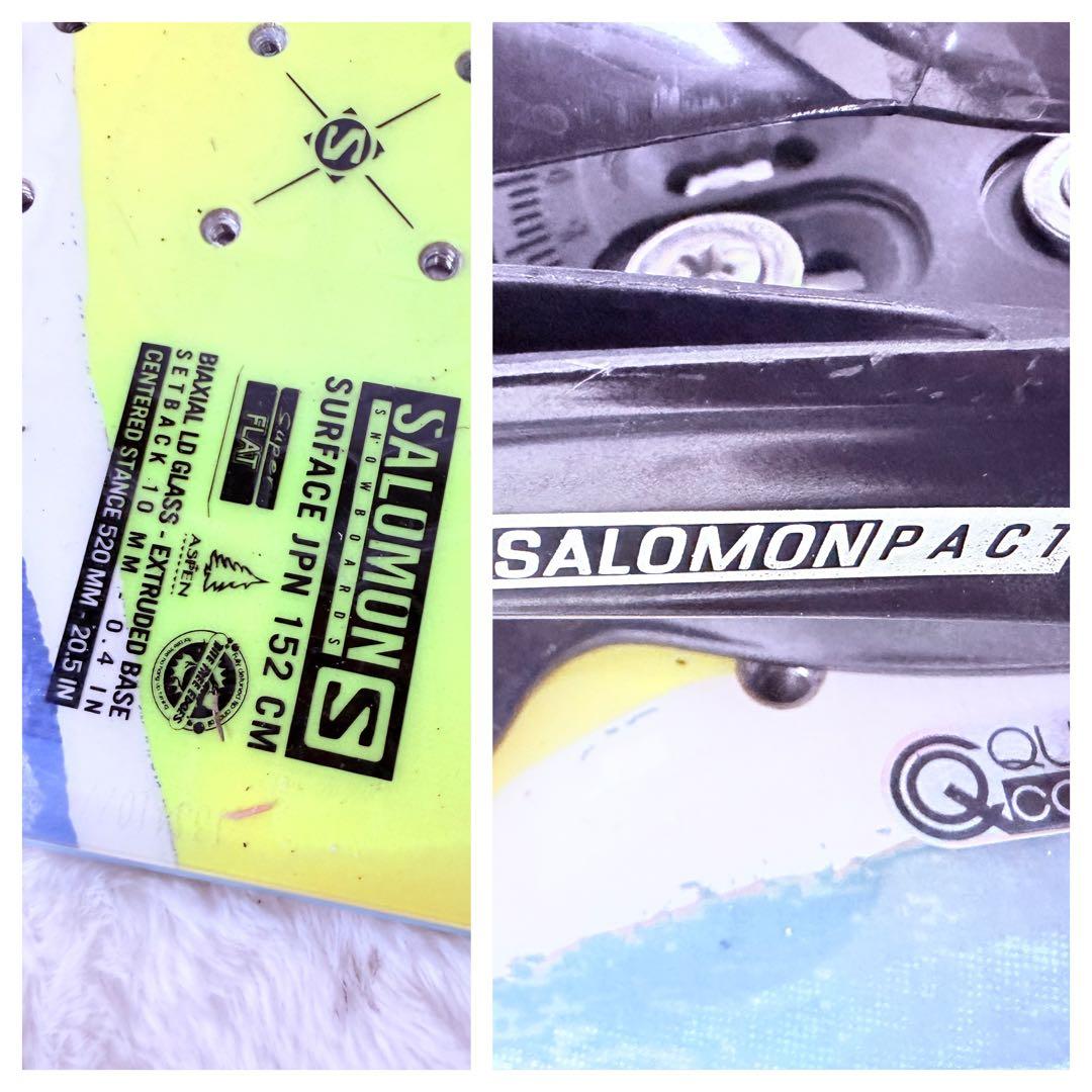 初心者おすすめ SALOMON SURFACE 152cm 5点セット ケース付