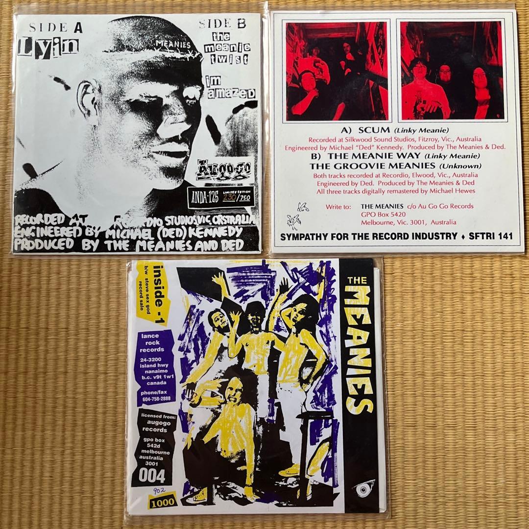 【美品】 Meanies 3rd, 7th & 8th7EP 3枚セット