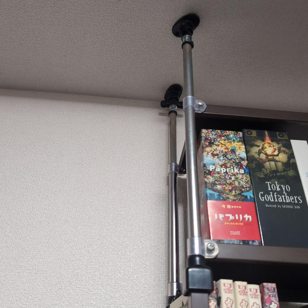 本棚　突っ張り式　コミック用　１架