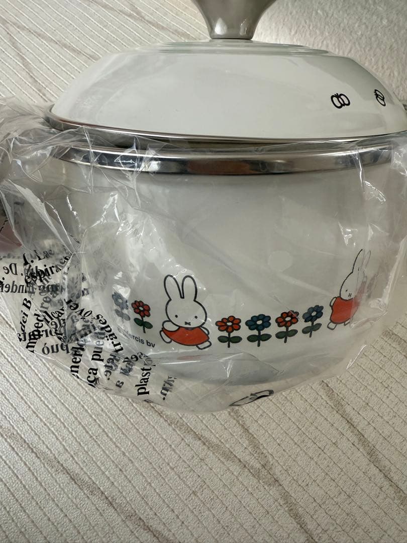 ル・クルーゼ　ミッフィー ソースパン 16cm (フラワーツマミ） ガス　IH