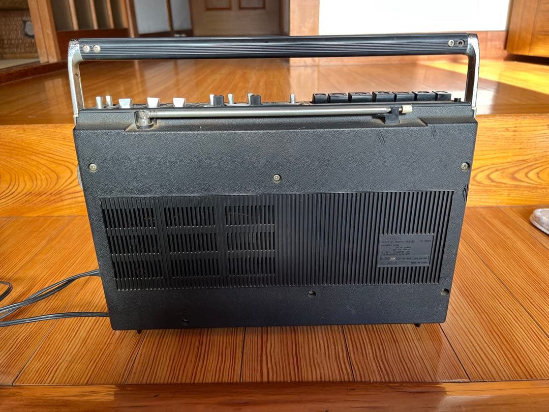 SONY CF-1980 ラジオ・カセットプレーヤー レトロ 昭和