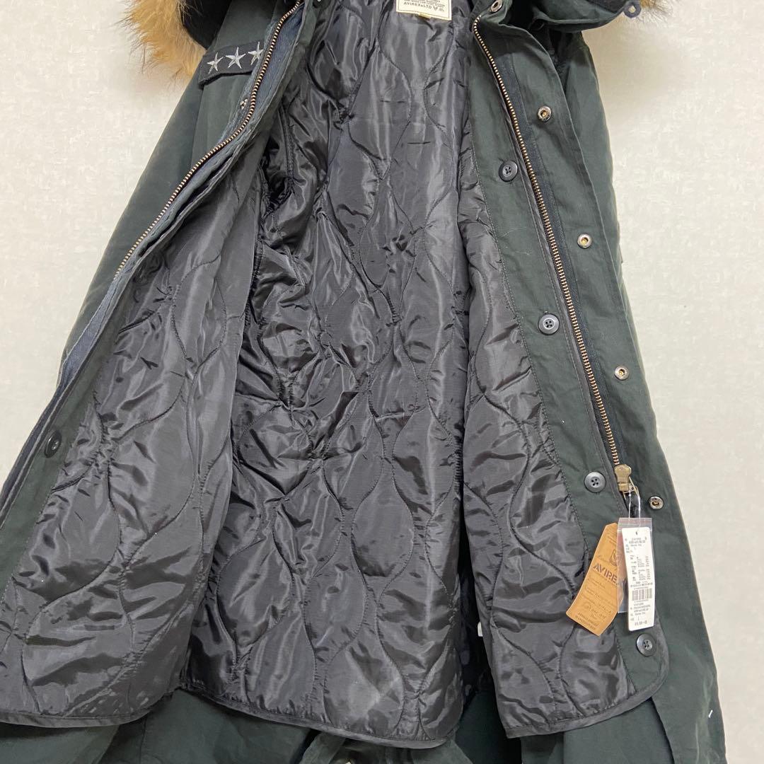 新品・未使用⭐️AVIREX アヴィレックスモッズコート　ブラック　L
