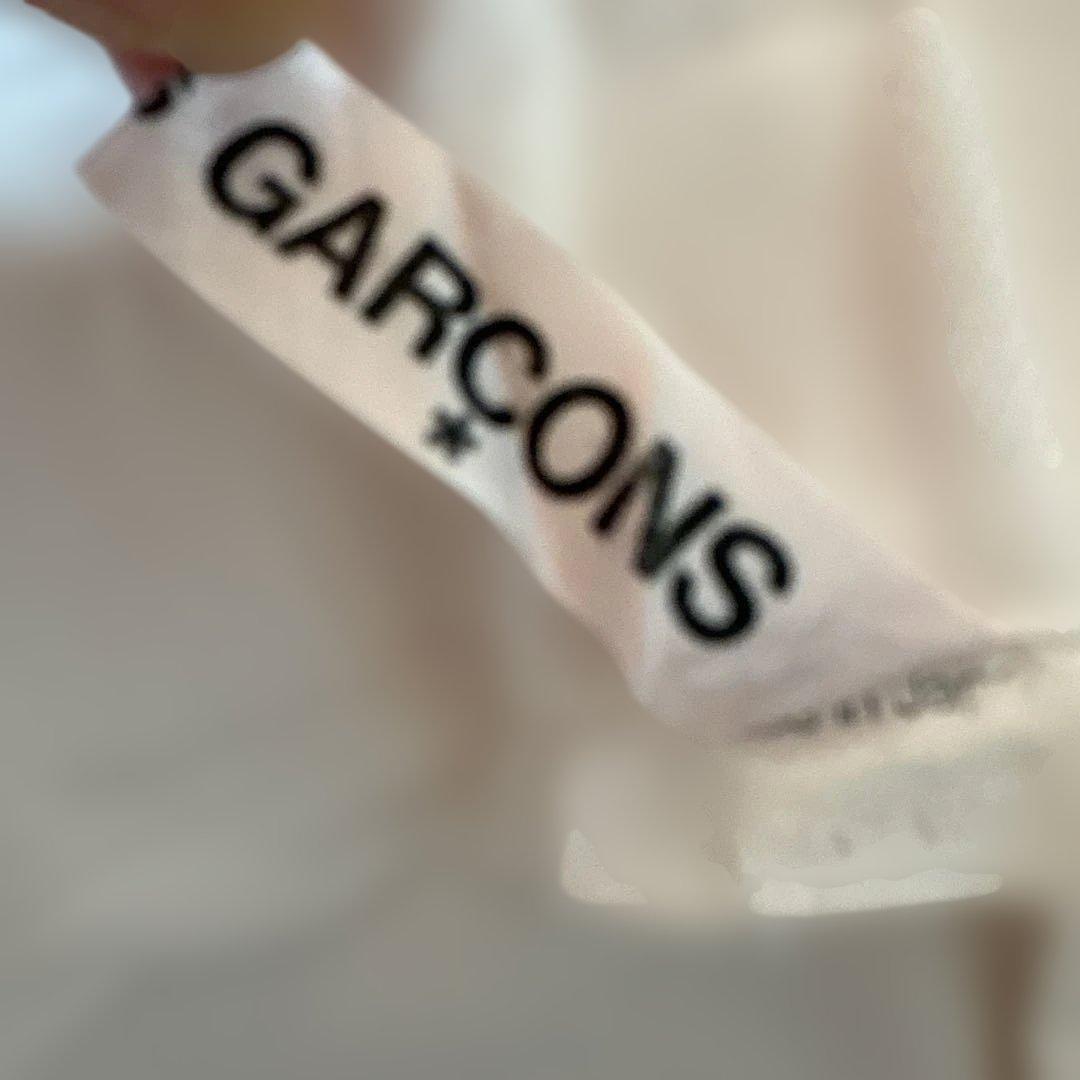 コムデギャルソン ホワイト ガウチョパンツ バルーン　サルエル