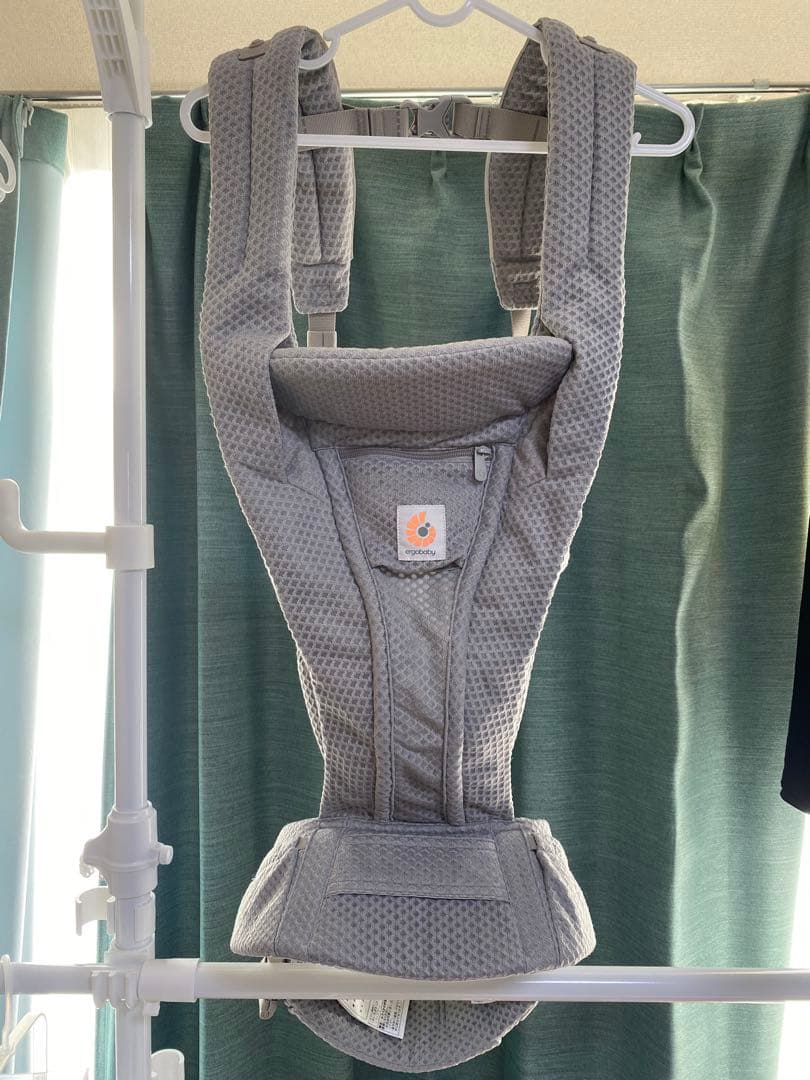 エルゴベビーオムニデラックス　メッシュ抱っこ紐 グレー