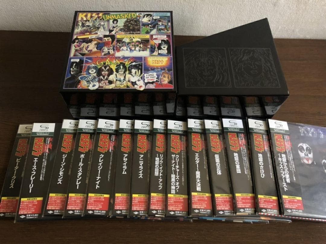 【紙ジャケット】KISS SHM-CD14タイトルセット 特典BOX付属