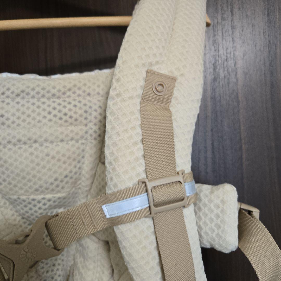 【美品】エルゴベビー オム二ブリーズ抱っこ紐 クリームフラワーレース