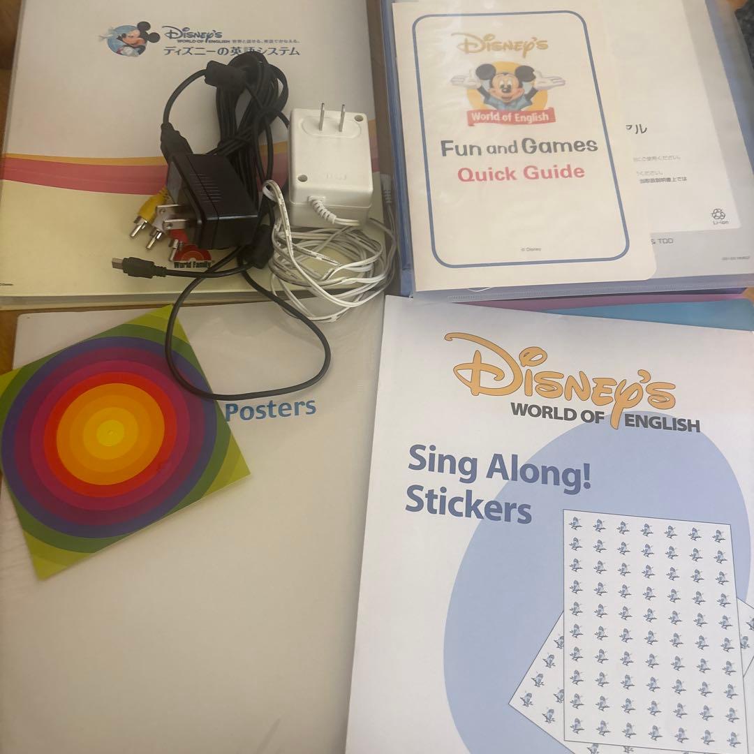 WORLD OF ENGLISH ディズニー英語システム　dvd