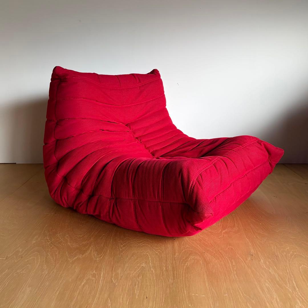 ligne roset リーンロゼ トーゴ 正規品 1Pソファ USED