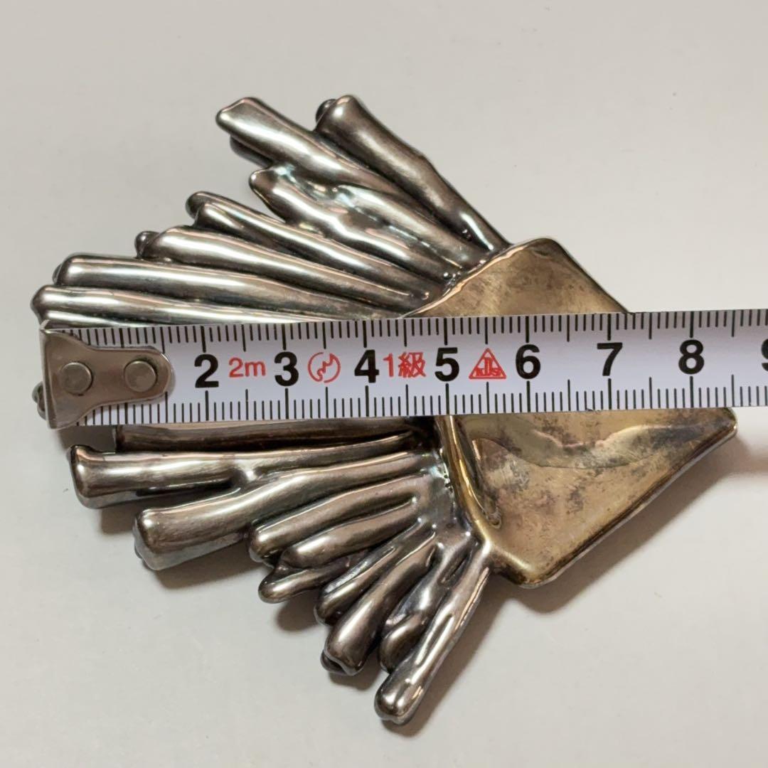 大判！DAVID VARSANO イスラエル ペンダント ブローチ