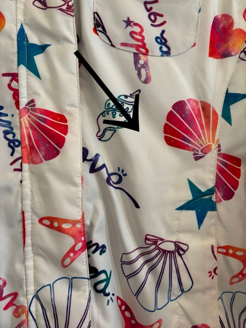 美品　キッズ　子ども用　スキーウェア 上下セット　140cm 女の子