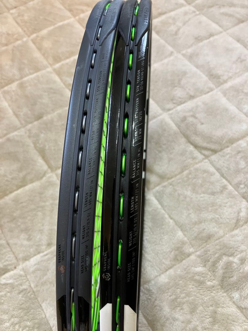 HEAD SPEED PRO 300 テニスラケット 2本セット