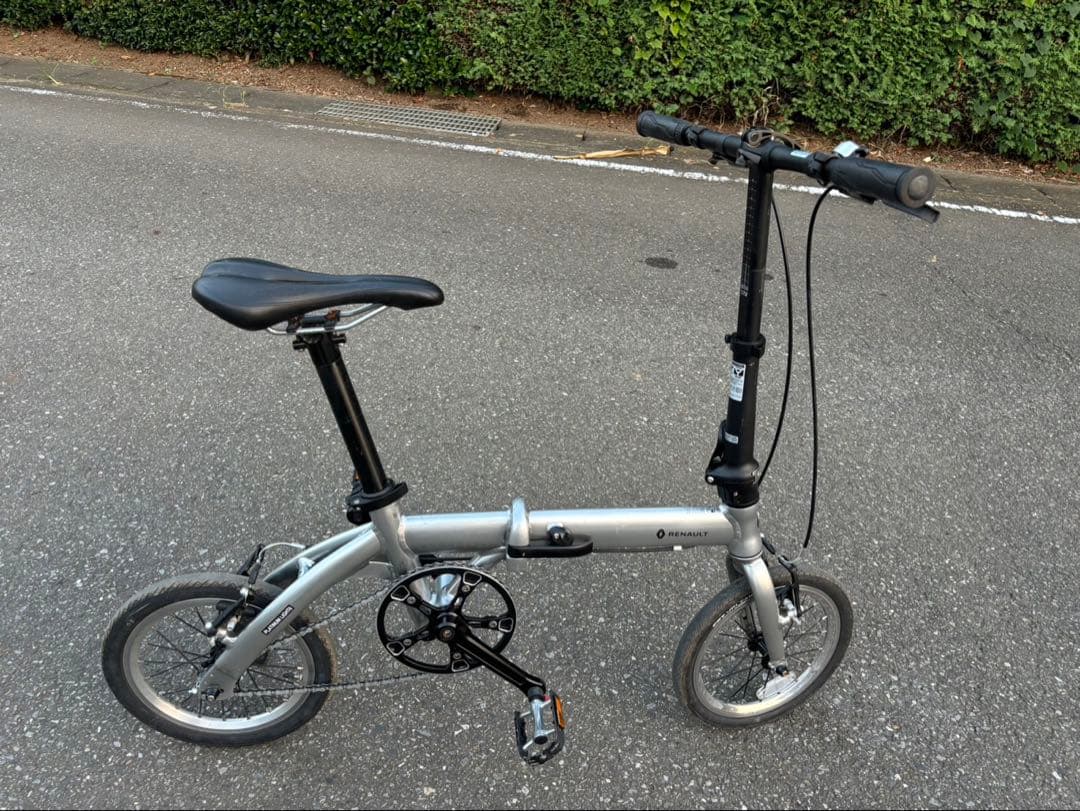 PLATINUM LIGHT6 折りたたみ自転車 シルバー