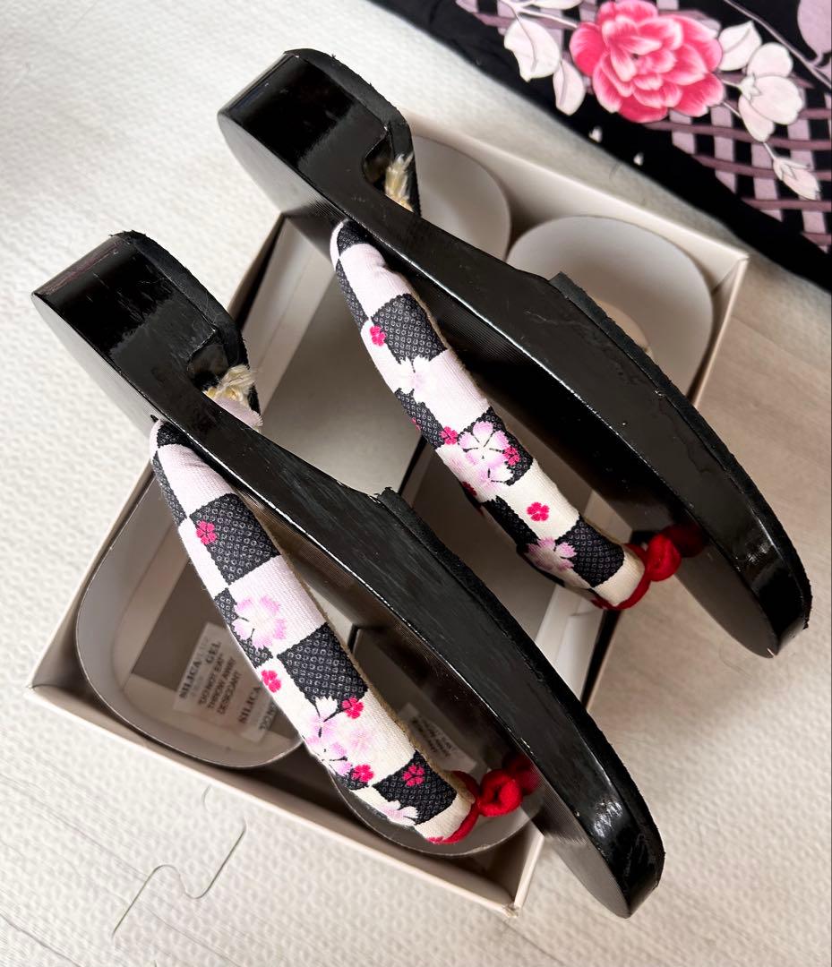 きものやまと　浴衣フルセット（6点）＋着付け小物セット（5点）計11点セット