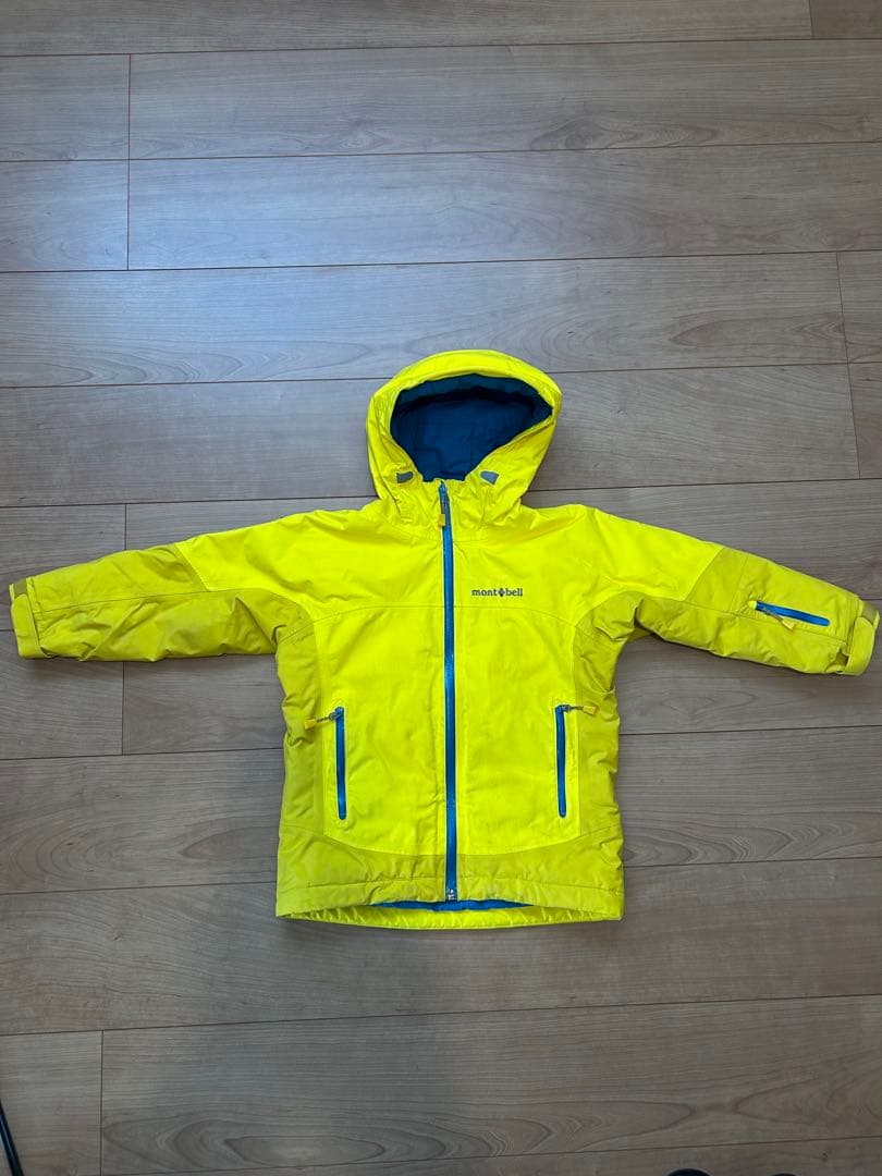 スキーウェア 上下セット 95〜115cm（110㎝）　montbell