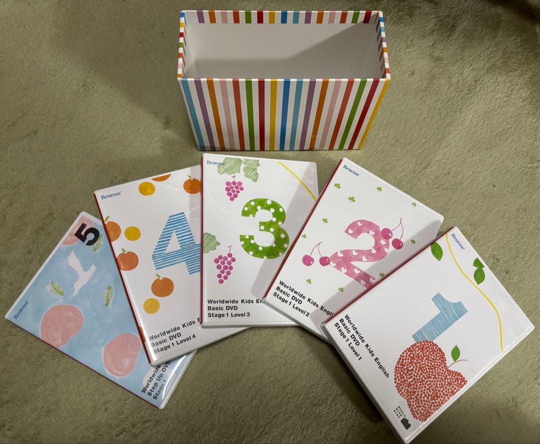 ワールドワイドキッズ　DVDフルセット