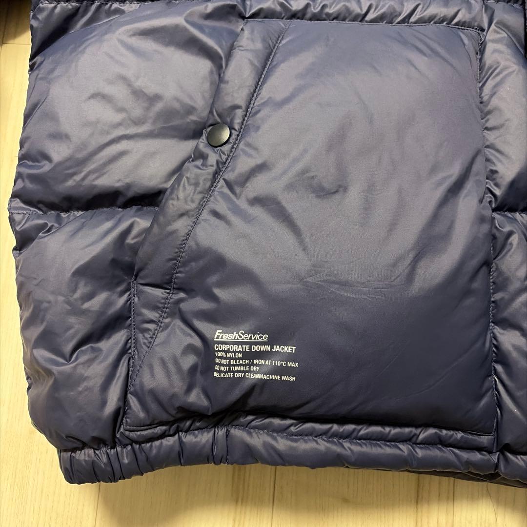 FreshService Corporate Down Jacket ネイビー