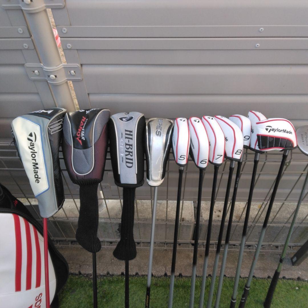 アディダス ゴルフクラブセット テーラーメイド スリクソン オデッセイ他