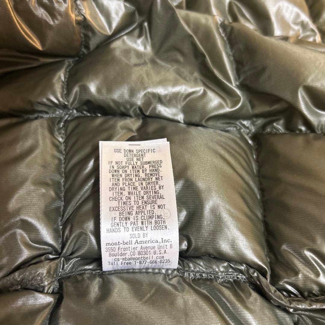 mont-bell スペリオダウンパーカ 800FP グリーン　人気色
