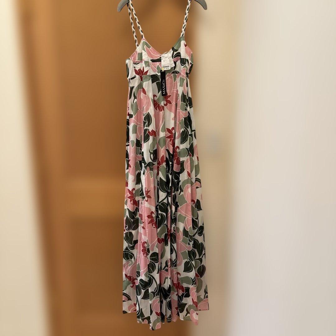 ✨新品タグ付き未使用✨MAX&Co. 花柄キャミマキシ丈ワンピース サイズ40