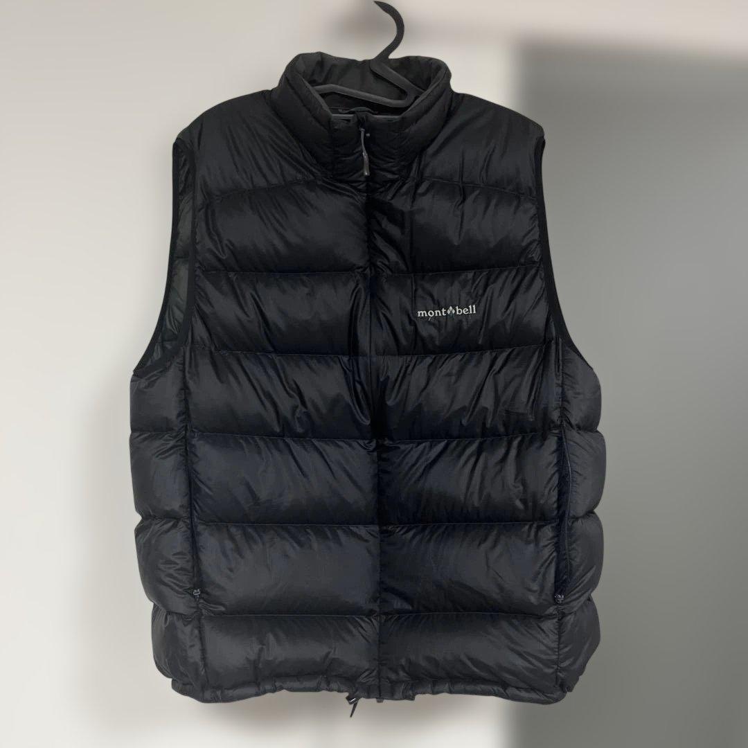 mont-bell ブラック ダウンベスト XL