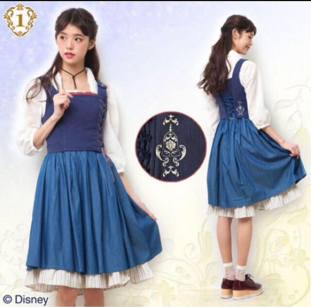 新品シークレットハニー　美女と野獣　町ベル　町娘　ワンピース　ビスチェ２点セット