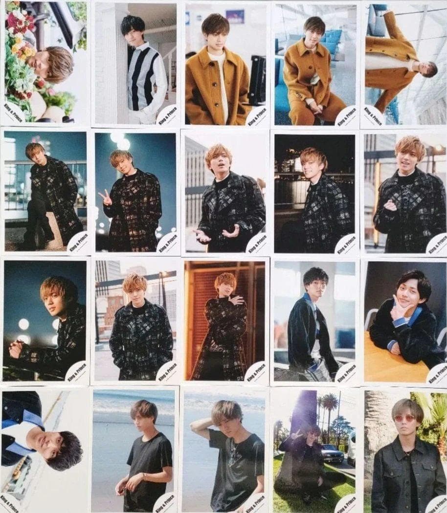 永瀬廉 King & Prince キンプリ 公式写真 ソロ 混合