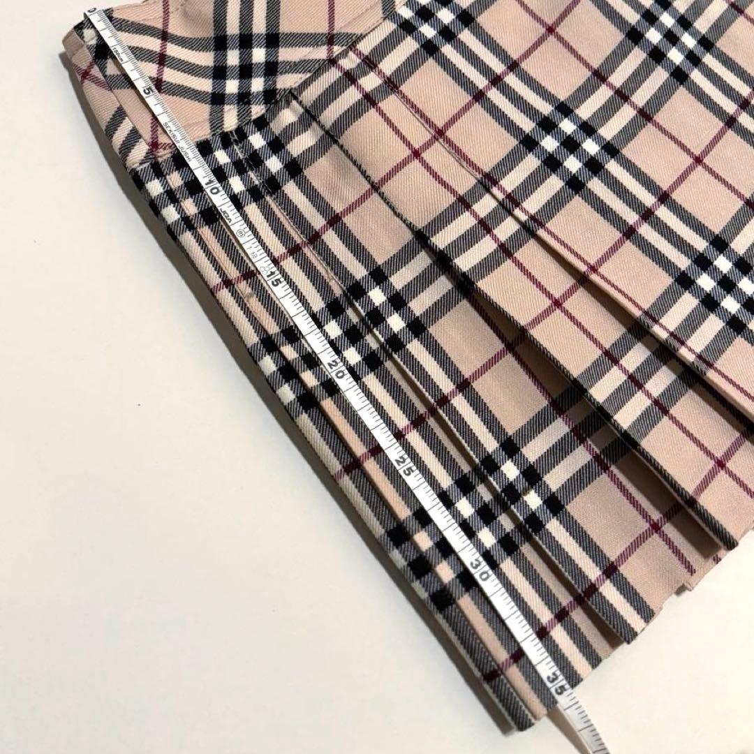 BURBERRY BLUE LABEL チェックプリーツスカート 36