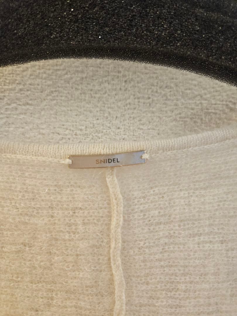 【美品】SNIDEL シアーボレロカーディガン IVR