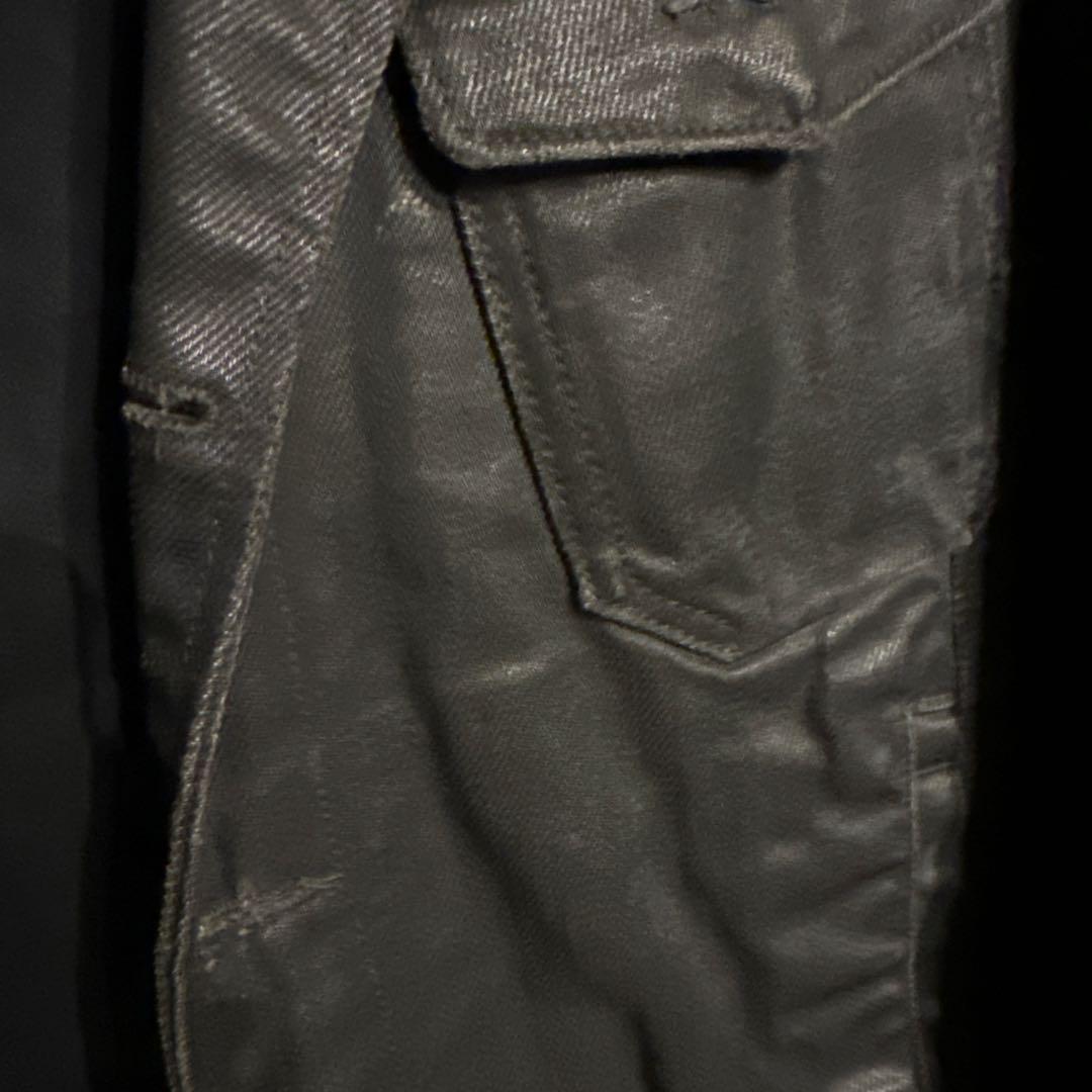 コーティング デニムジャケット