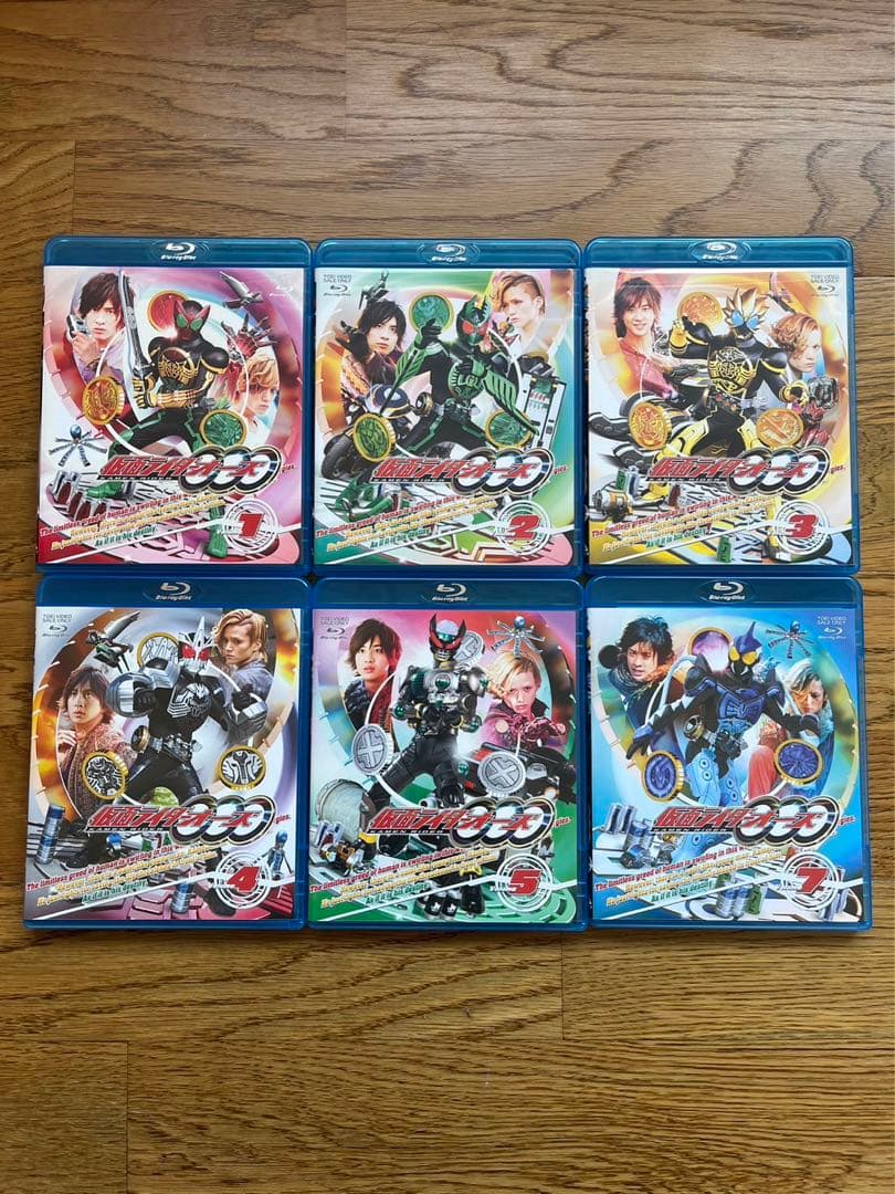 仮面ライダーオーズ Blu-ray 6枚セット売り