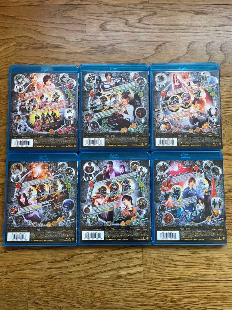 仮面ライダーオーズ Blu-ray 6枚セット売り