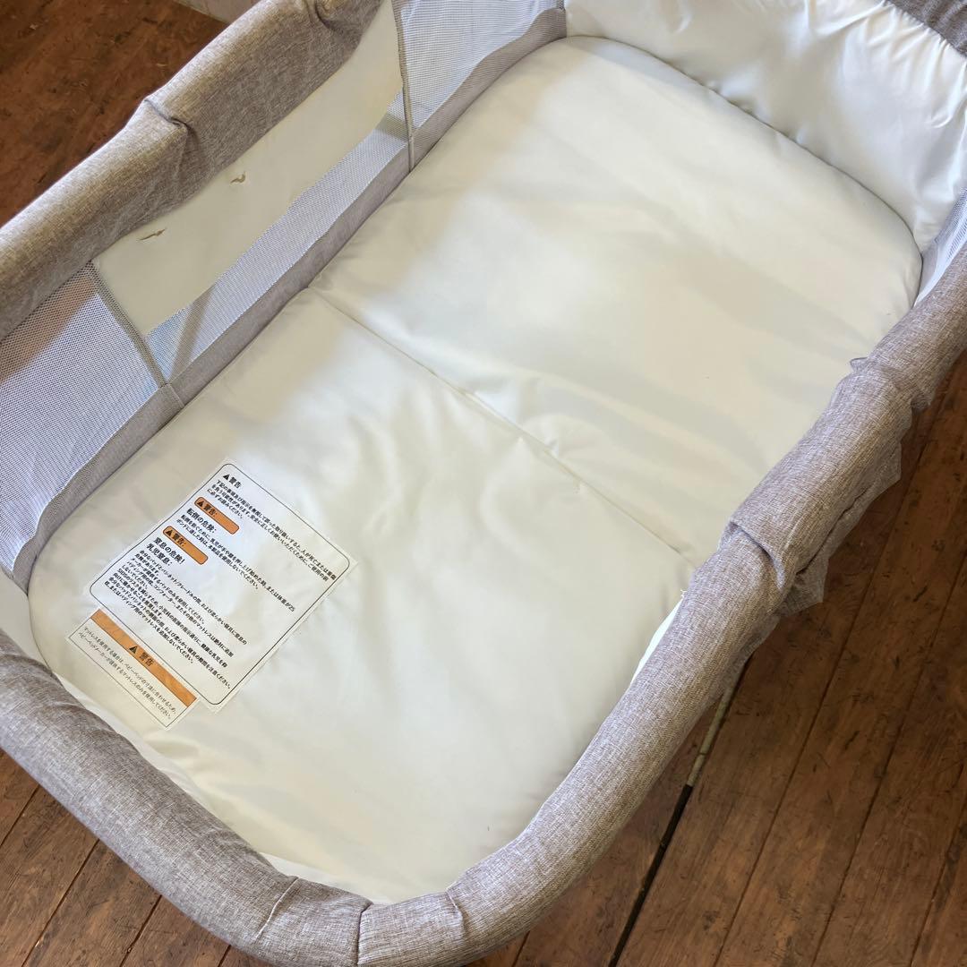 UBRAVOO ユーブラボー 折りたたみ式 ベビーベッド マットレス ベビー寝具