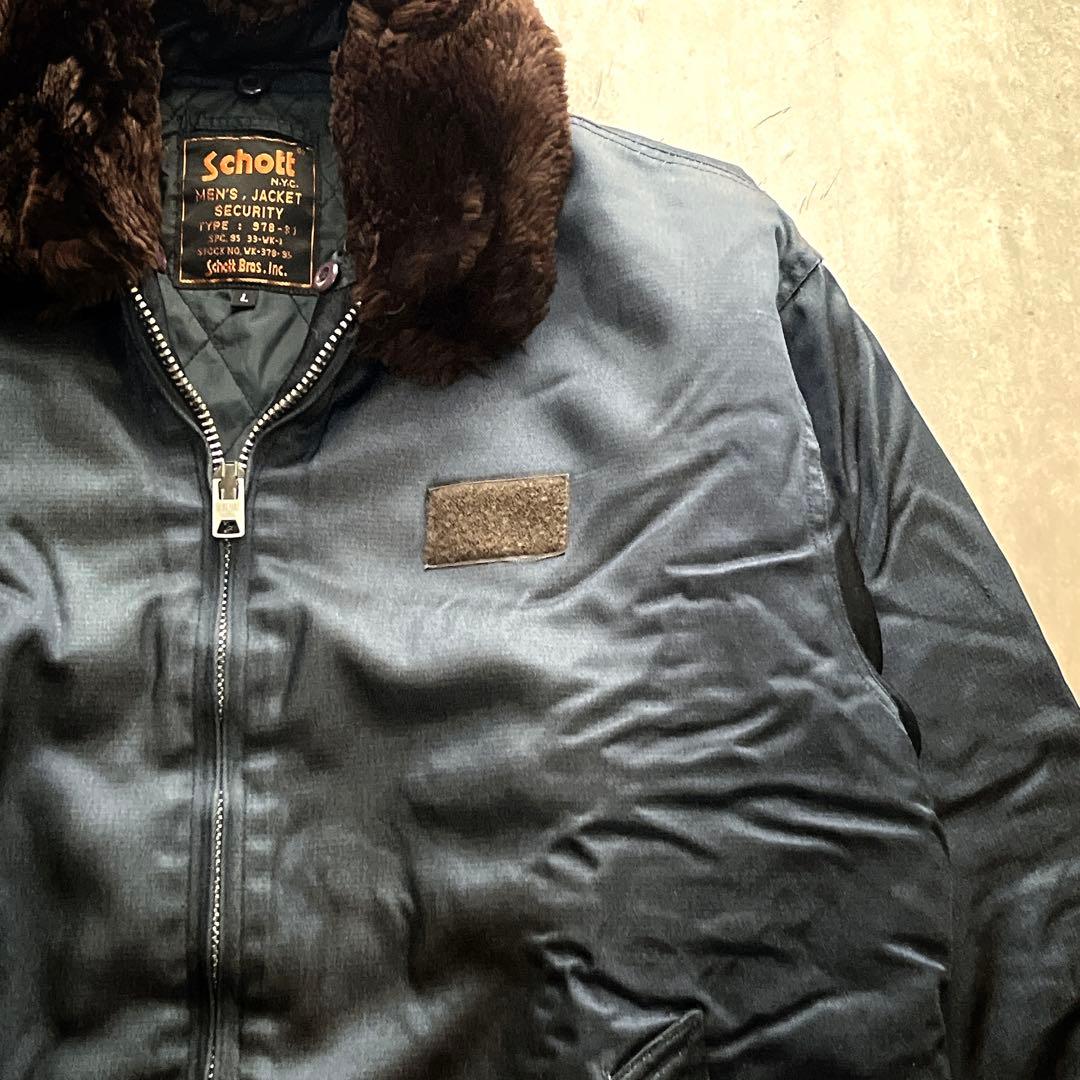 ジャケット・アウター 90s old Schott Security jacket military