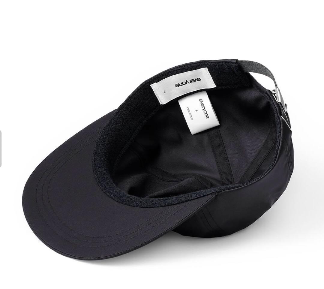 帽子 everyone LIMONTA nylon cap (BLACK)