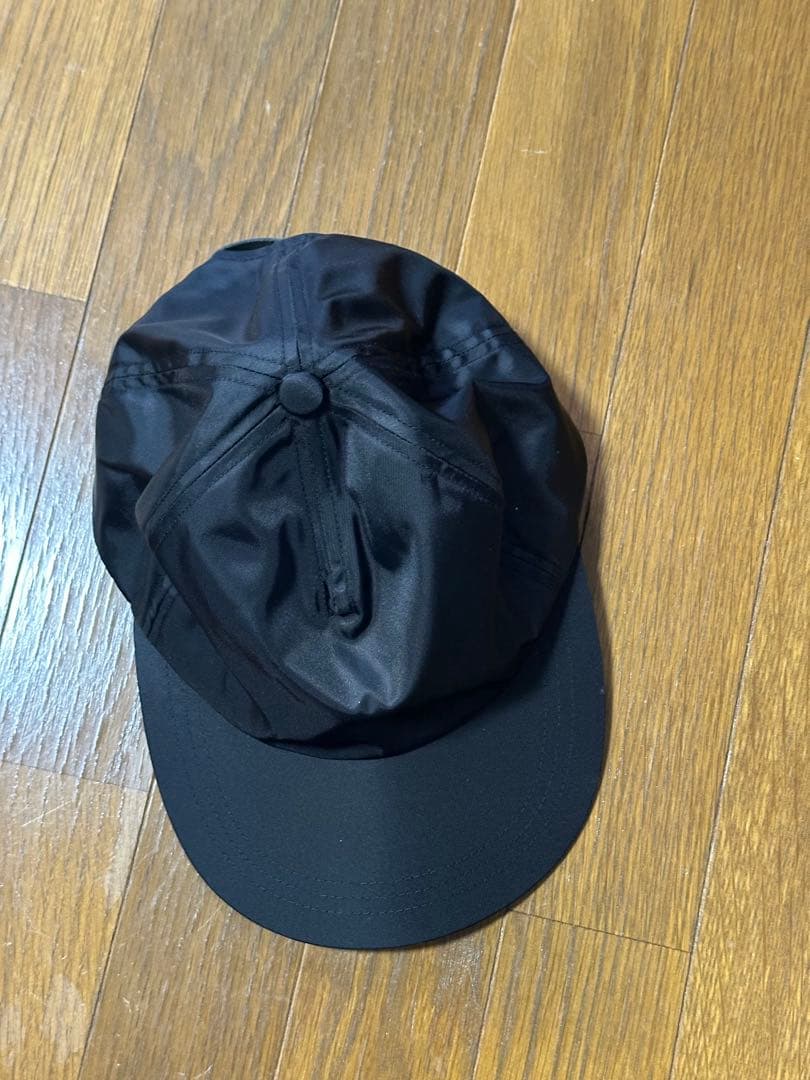 帽子 everyone LIMONTA nylon cap (BLACK)