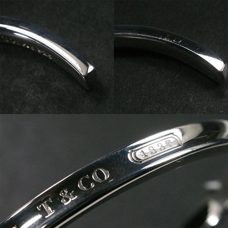 ティファニー TIFFANY&Co 1837 カフ ナロー バングル Ag925